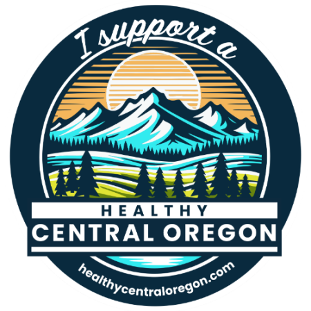 I Support A Healthy Central Oregon sticker