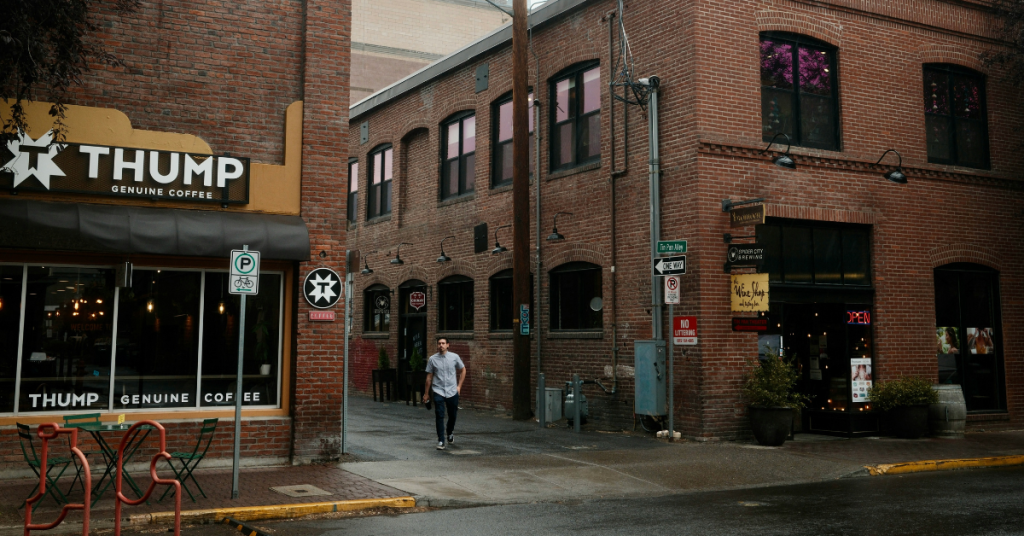 Downtown Bend Oregon
